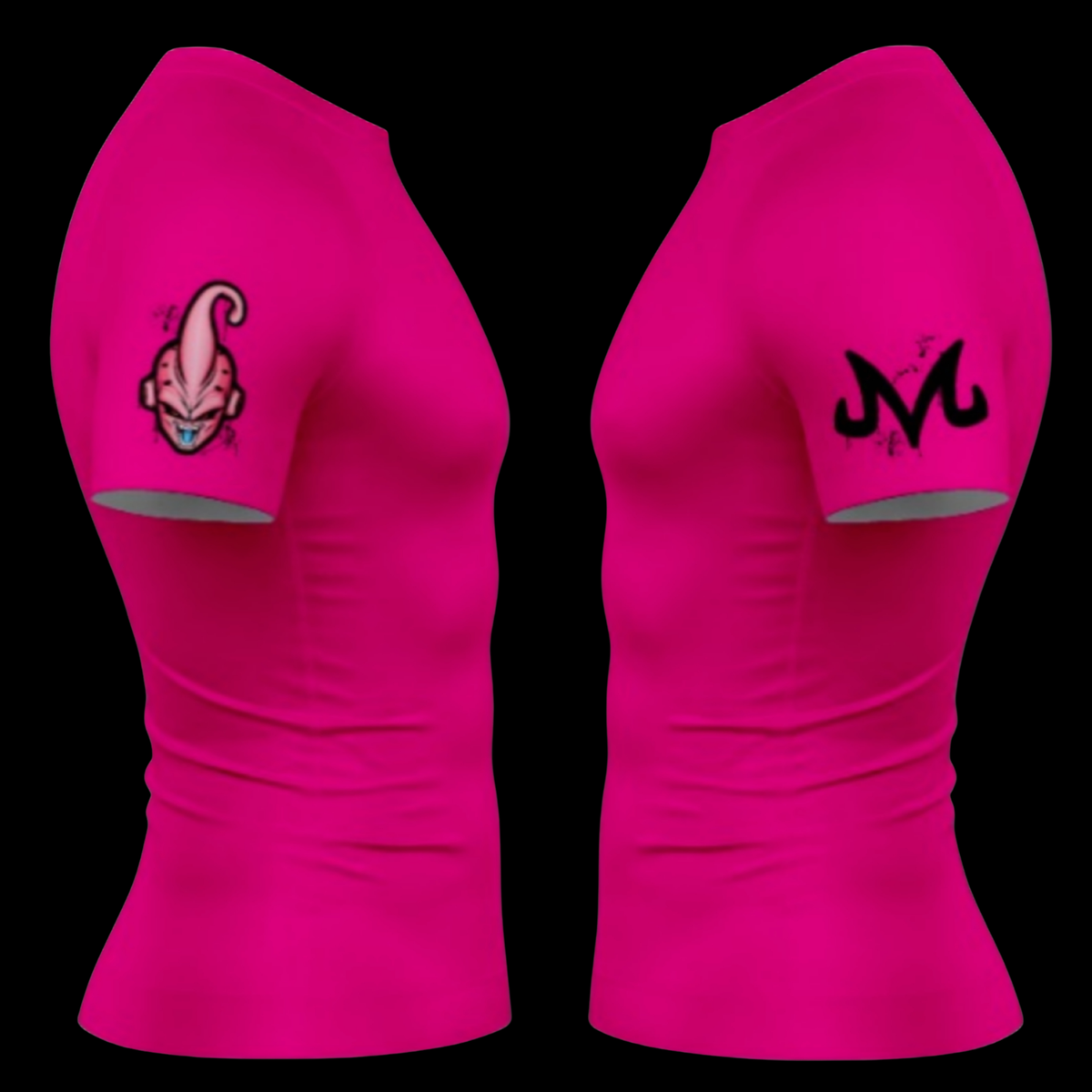 Brutal Cuddlers Kid Buu BJJ rashguard side compression fit for grappling