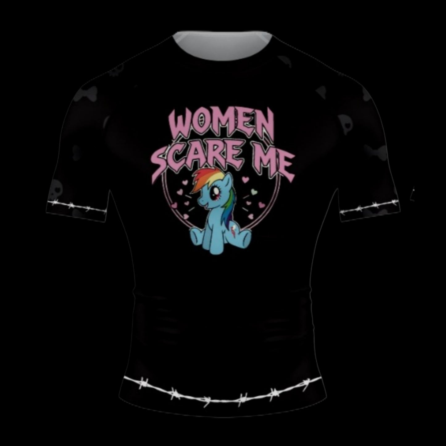 PRE-ORDER Women Scare Me  Rashguard (Unisex) – Brutal Cuddlers